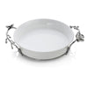 Michael Aram White Orchid Pie Dish