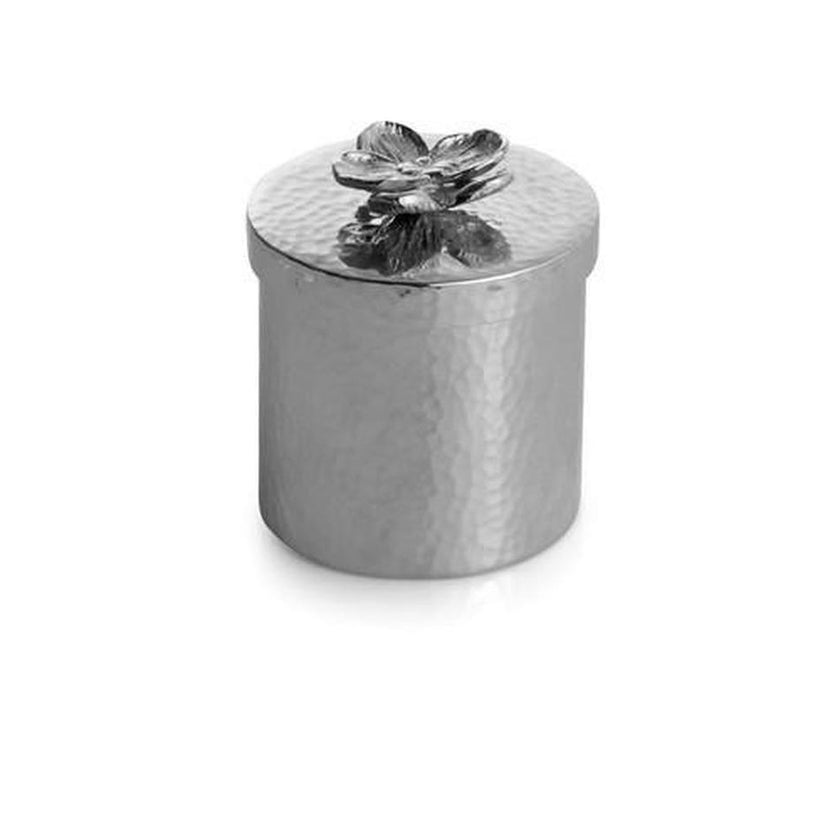 Michael Aram White Orchid Round Container