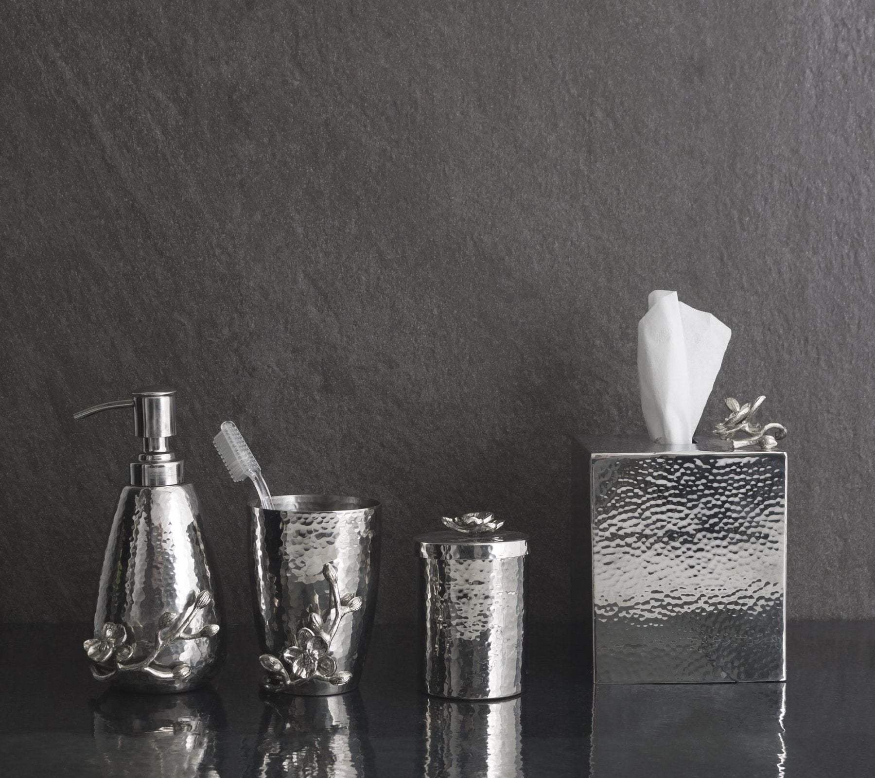 Michael Aram White Orchid Tissue Box Holder