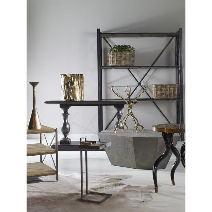 Century Furniture Monarch Grand Oak Console Table