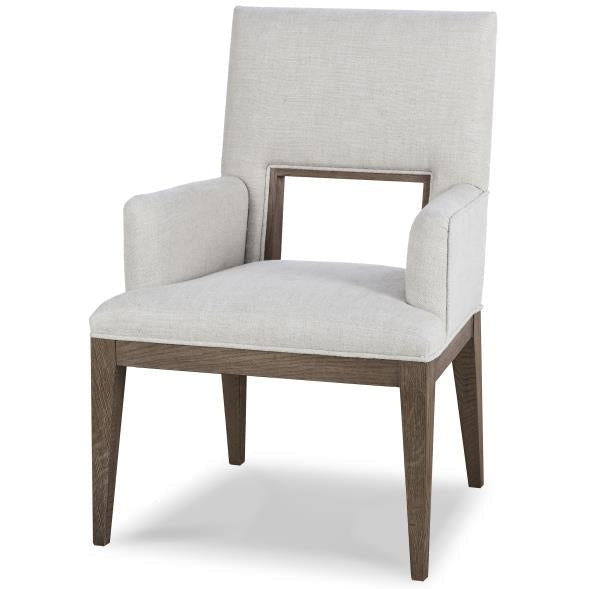 Century Furniture Monarch Kendall Oak Arm Chair