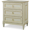 Century Furniture Monarch Madeline Gold Leaf Nightstand