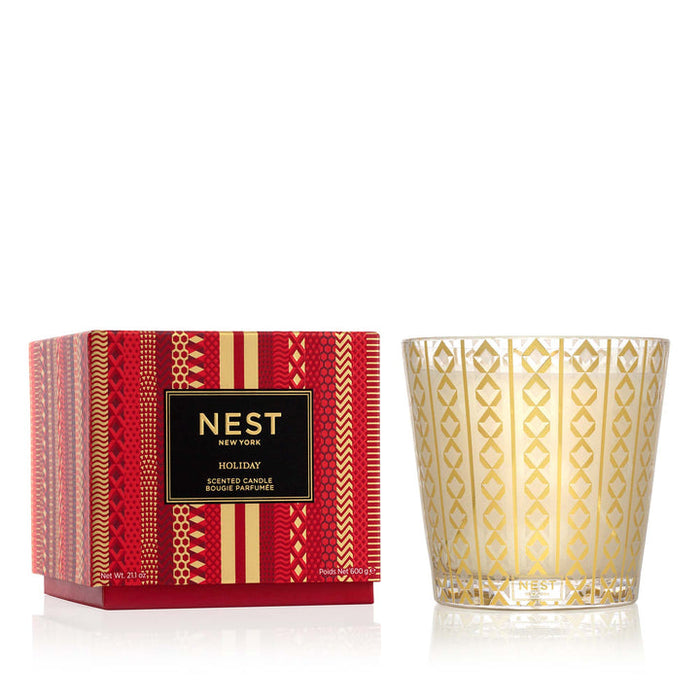 Nest Holiday 3-Wick Candle