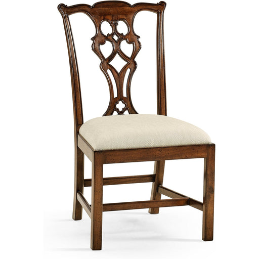 Jonathan Charles Buckingham Chippendale Style Classic Side Chair