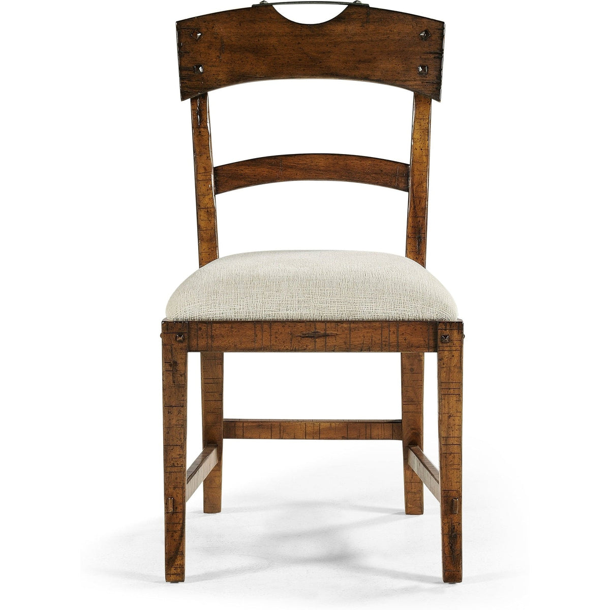 Jonathan Charles Casual Accents Planked Dining Side Chair