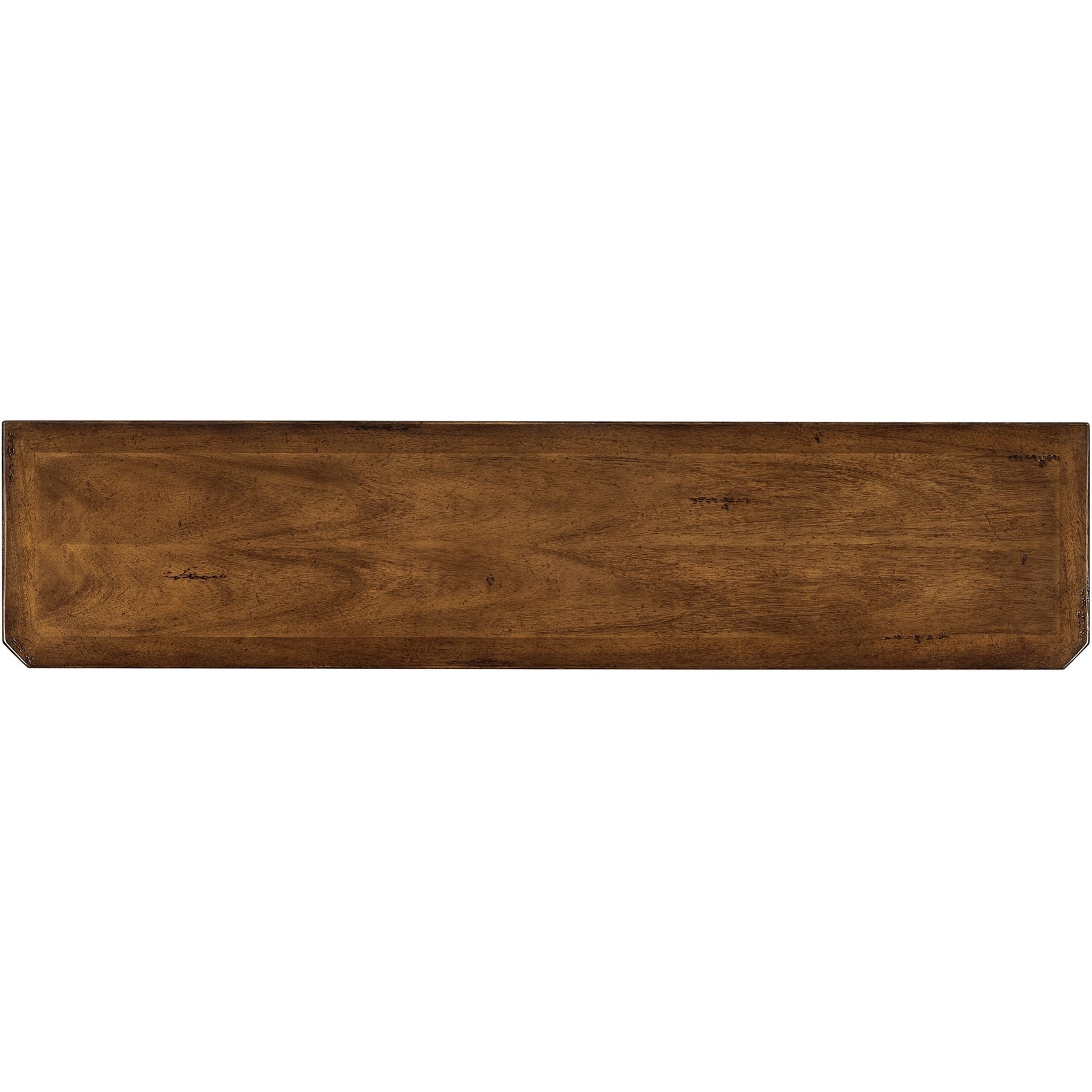 Jonathan Charles Curated Country Living Style Narrow Walnut Console