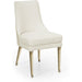 Jonathan Charles Shoal Linen & Grass Cloth Side Chair