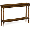 Jonathan Charles Curated Country Living Style Narrow Walnut Console