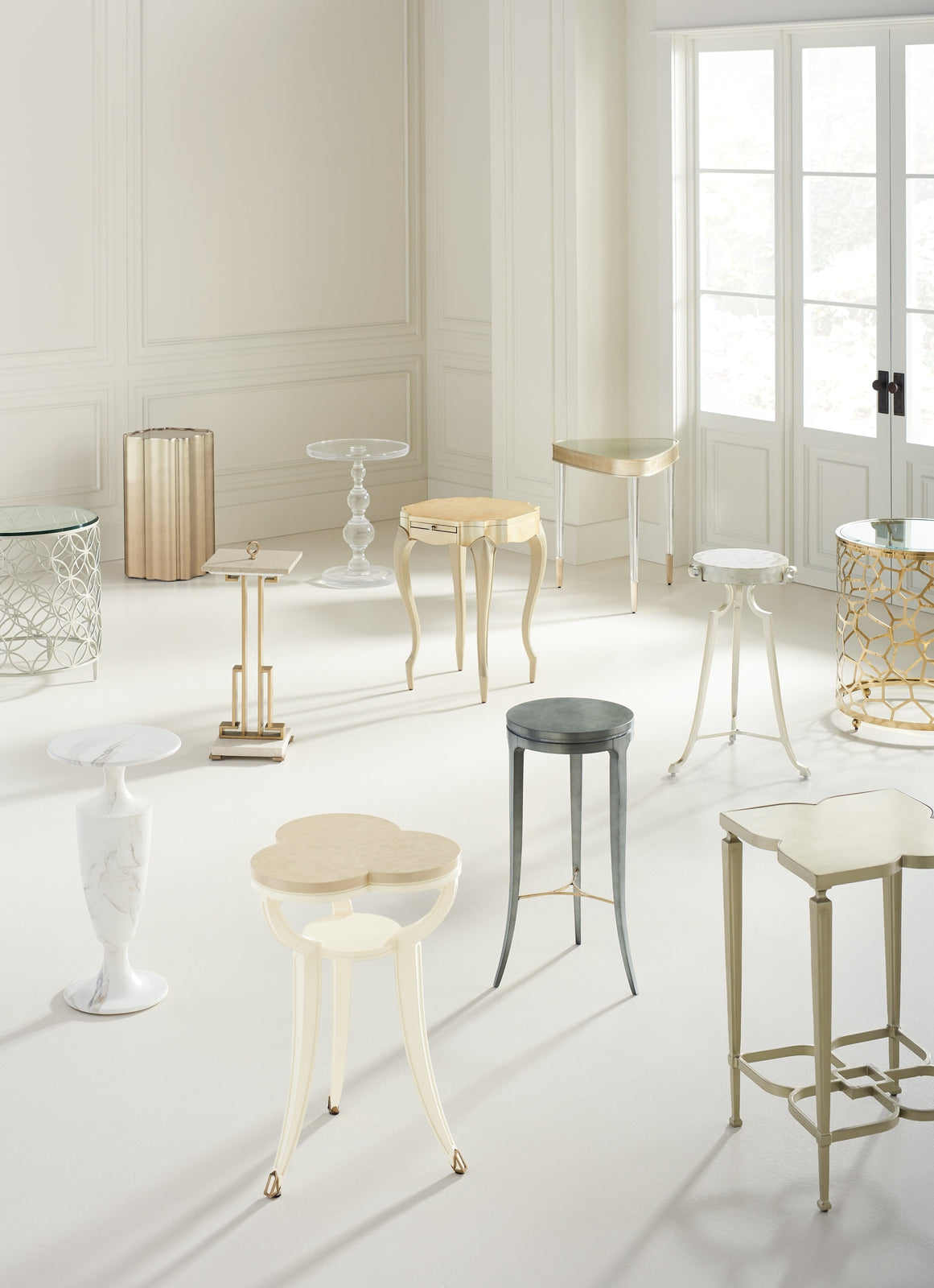 Caracole Good As Gold Side Table