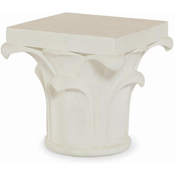 Century Furniture Grand Tour Carrara White Side Table