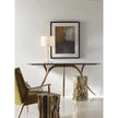Century Furniture Grand Tour Yew Small Brass Side Table