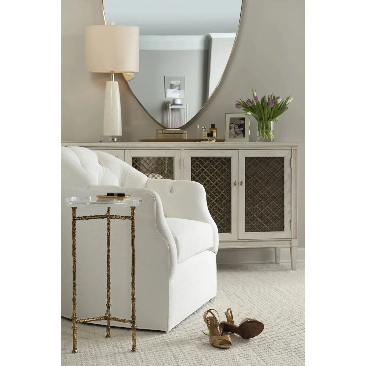 Century Furniture Grand Tour Mingus Accent Table