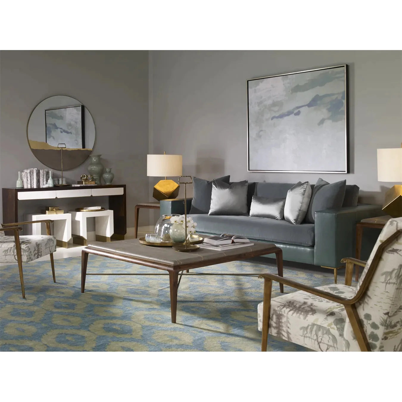 Century Furniture Grand Tour Fractal Console
