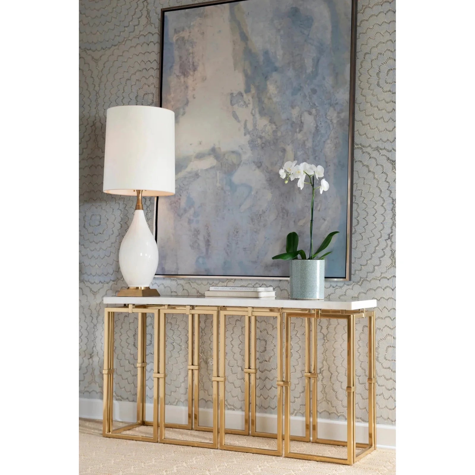 Century Furniture Grand Tour Links Console Table