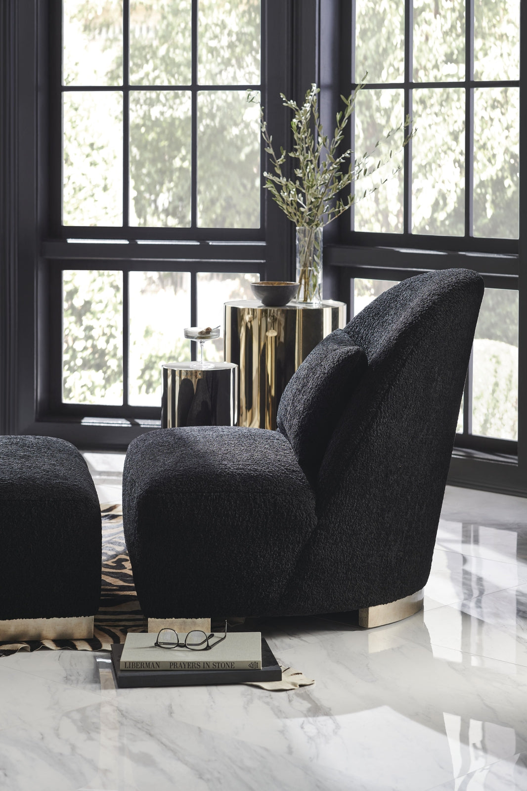 Caracole Signature Metropolitan Round About-Tall Accent Table