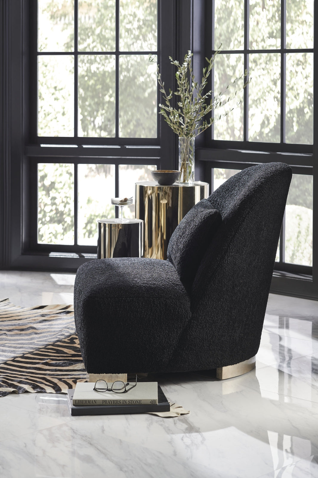 Caracole Signature Metropolitan Round About-Tall Accent Table