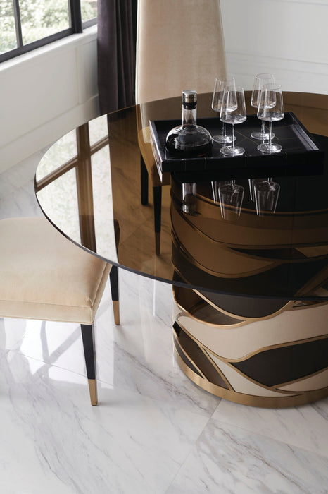 Caracole Signature Metropolitan View From The Top Dining Table