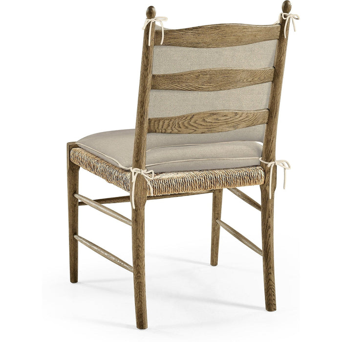 Jonathan Charles Doppler Ladder Back Arm Chair