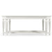 Jonathan Charles Nimbus Square Cocktail Table with Clipped Corners