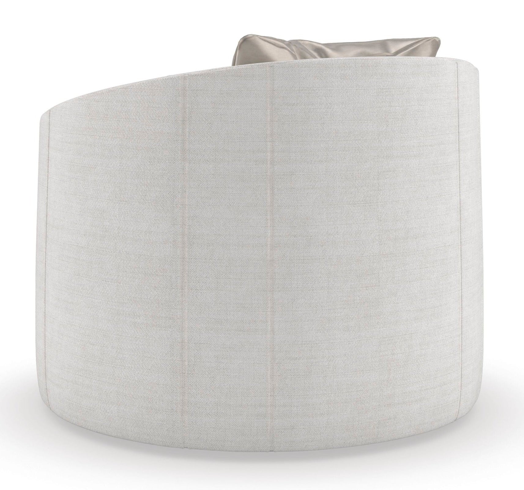 Caracole Upholstery You Complete Me Swivel Chair