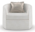 Caracole Upholstery You Complete Me Swivel Chair