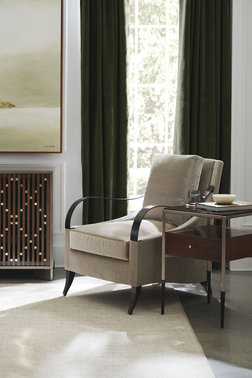 Caracole Classic Diamond In The Rough Console & Desk Clearance
