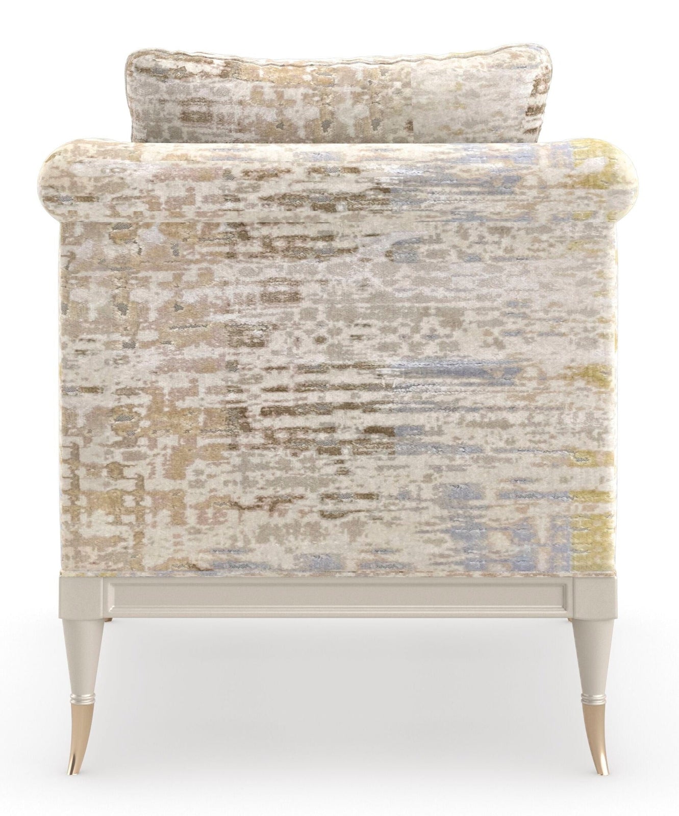 Caracole Upholstery Lattice Entertain You Chair