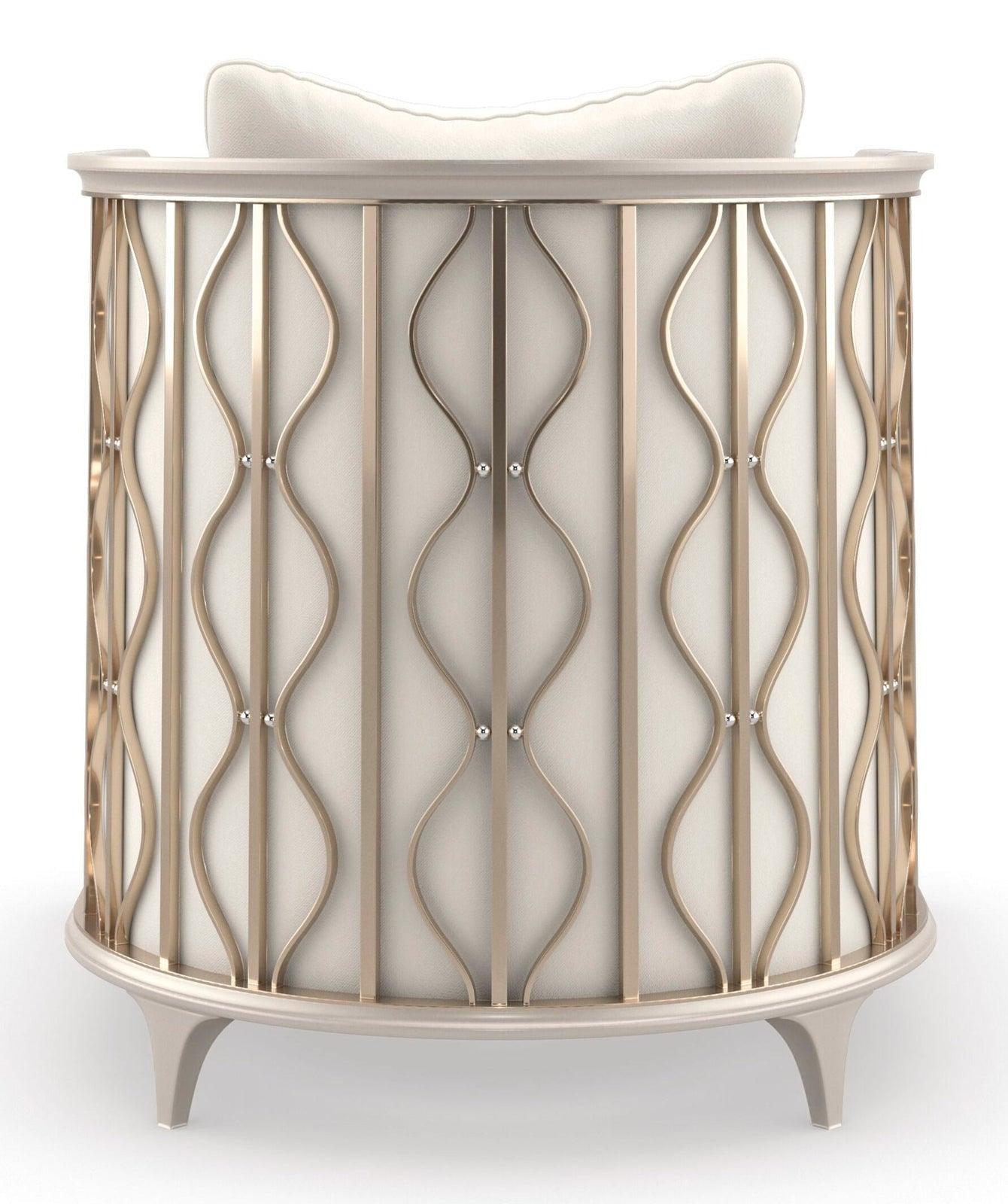 Caracole Upholstery Back In Style Lounge Chair