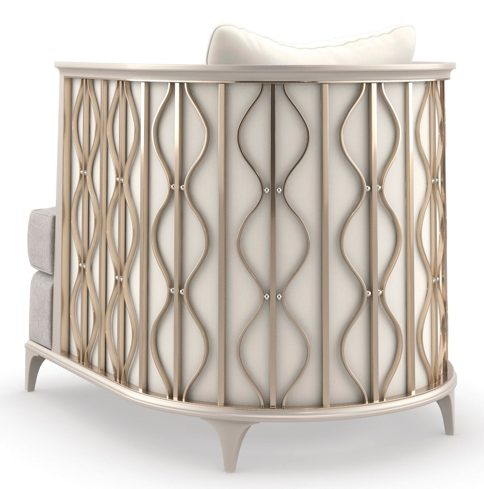 Caracole Upholstery Back In Style Lounge Chair