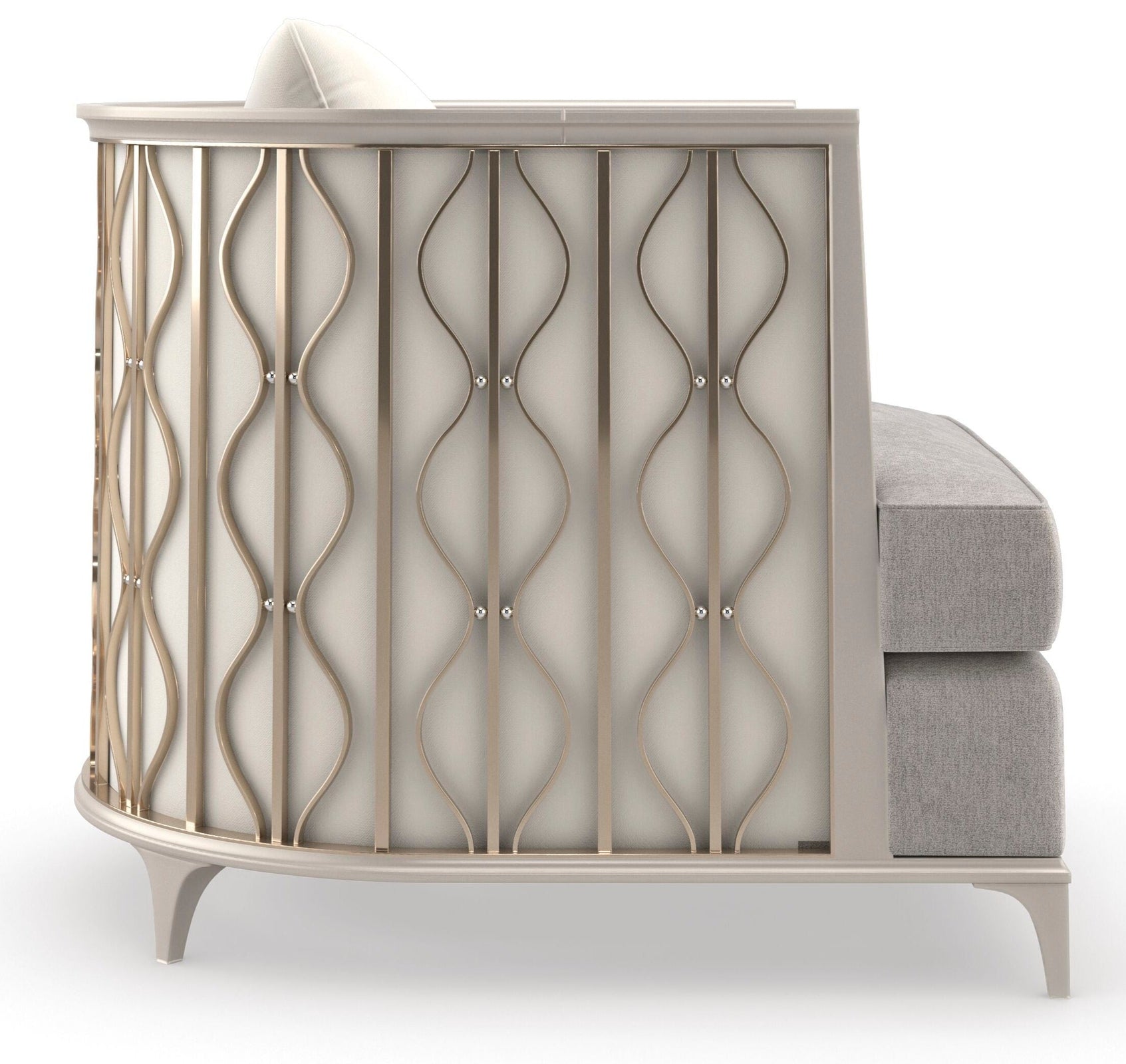 Caracole Upholstery Back In Style Lounge Chair