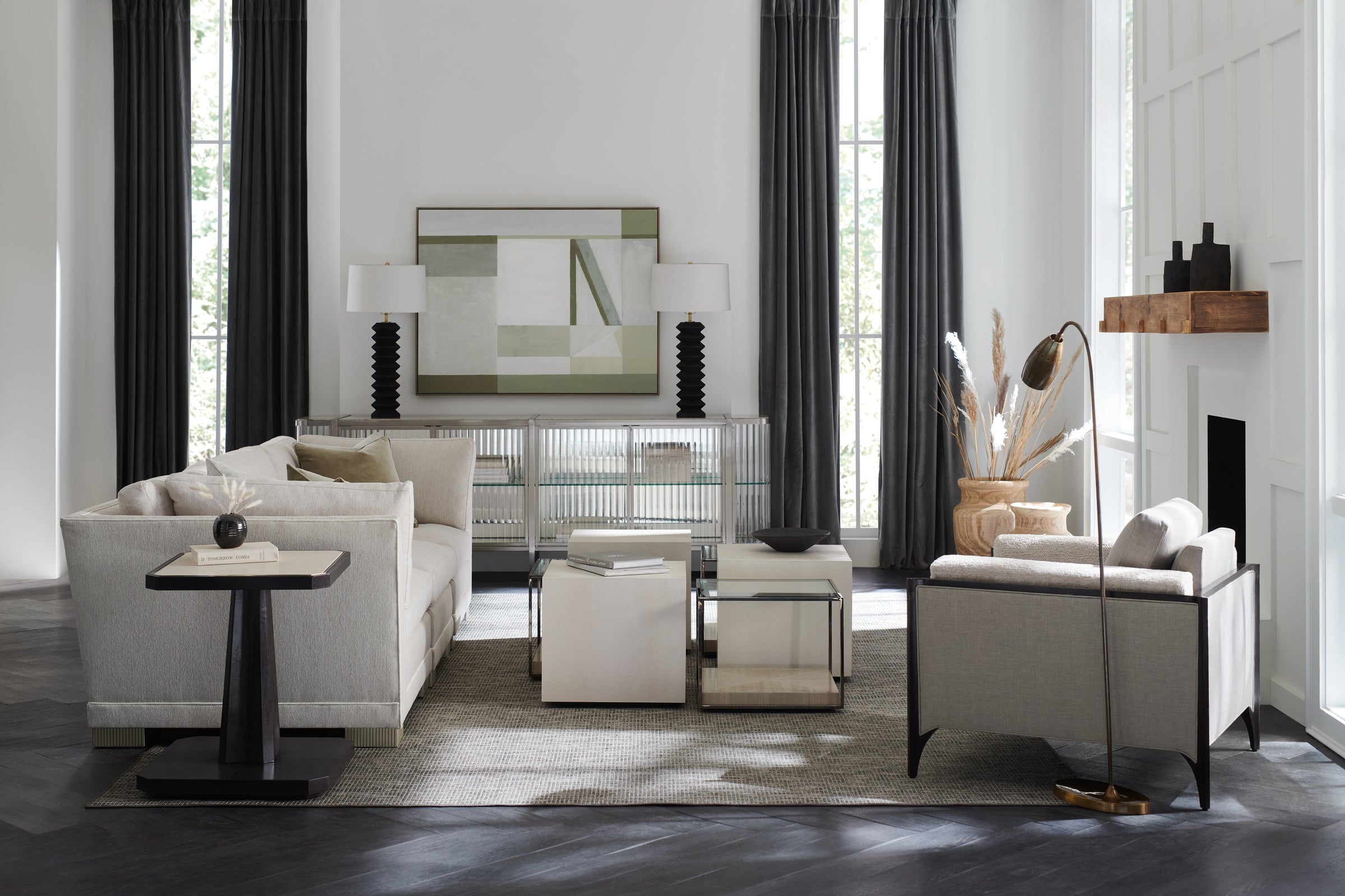 Caracole Classic Solid Ground Cocktail Tables