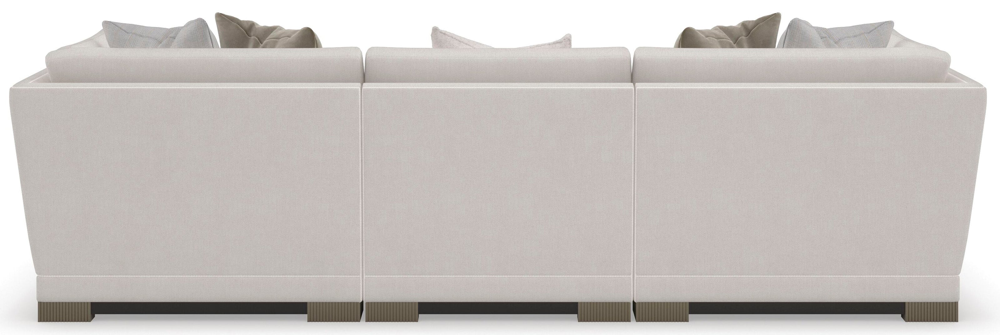 Caracole Upholstery Deep Retreat L-Shaped Sectional