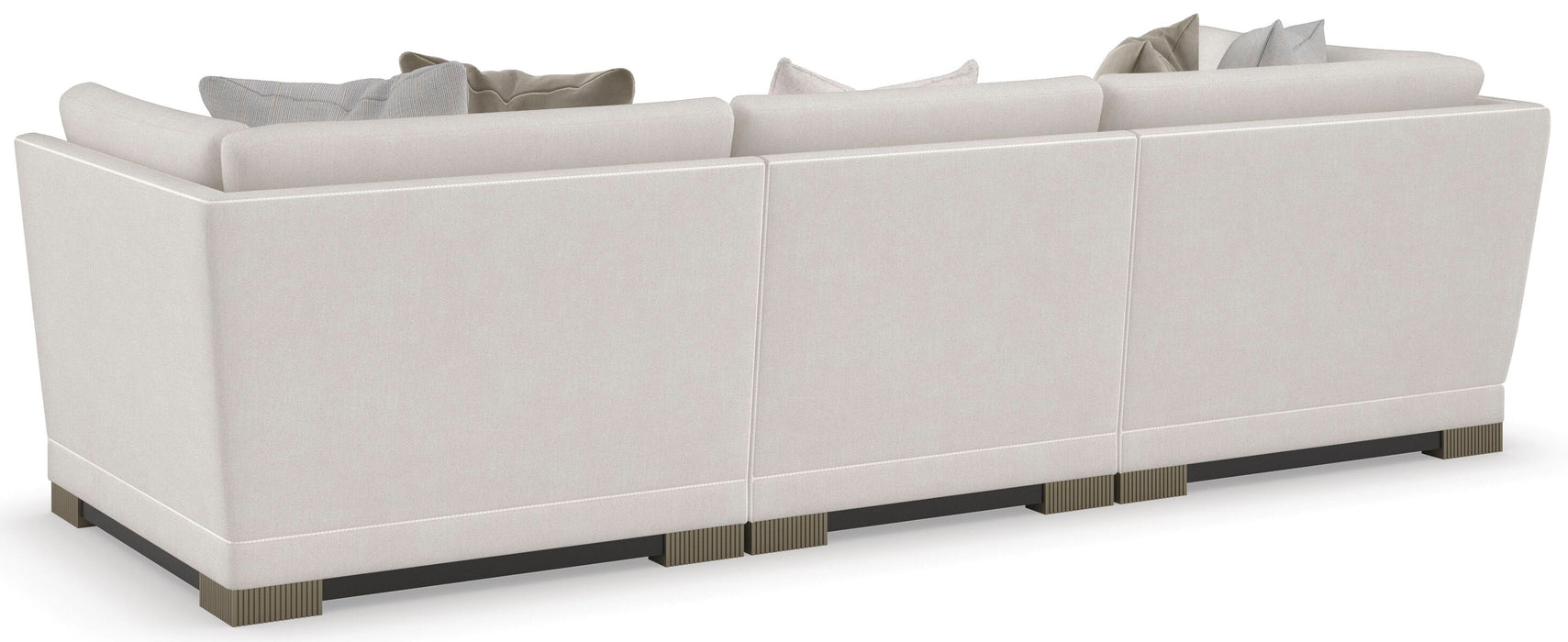 Caracole Upholstery Deep Retreat L-Shaped Sectional