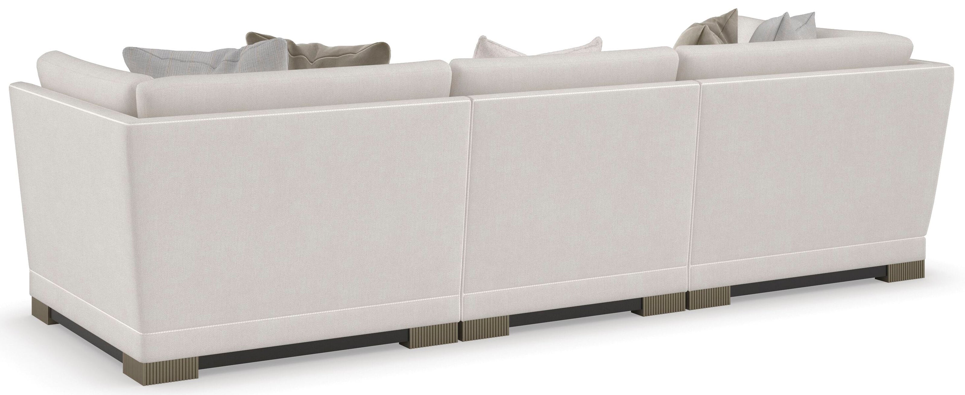 Caracole Upholstery Deep Retreat L-Shaped Sectional