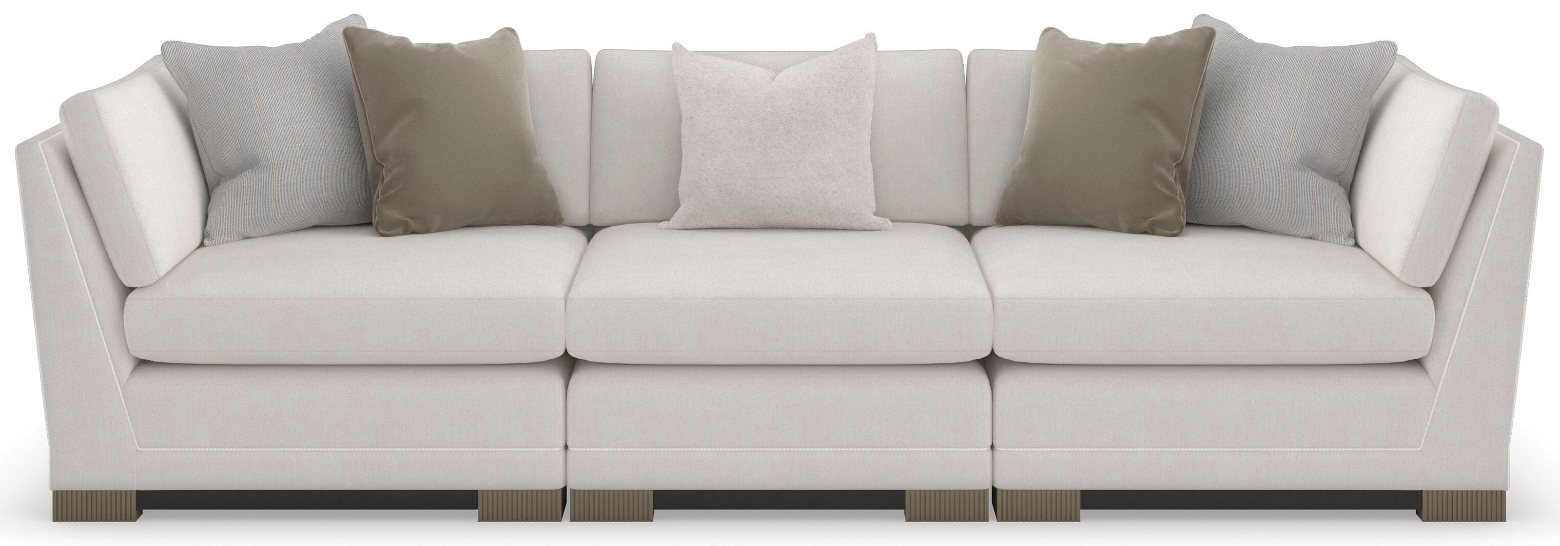 Caracole Upholstery Deep Retreat L-Shaped Sectional
