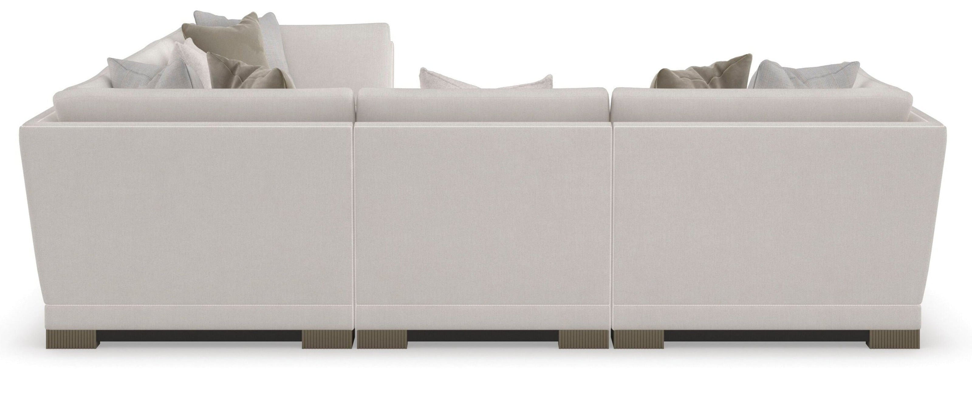 Caracole Upholstery Deep Retreat L-Shaped Sectional