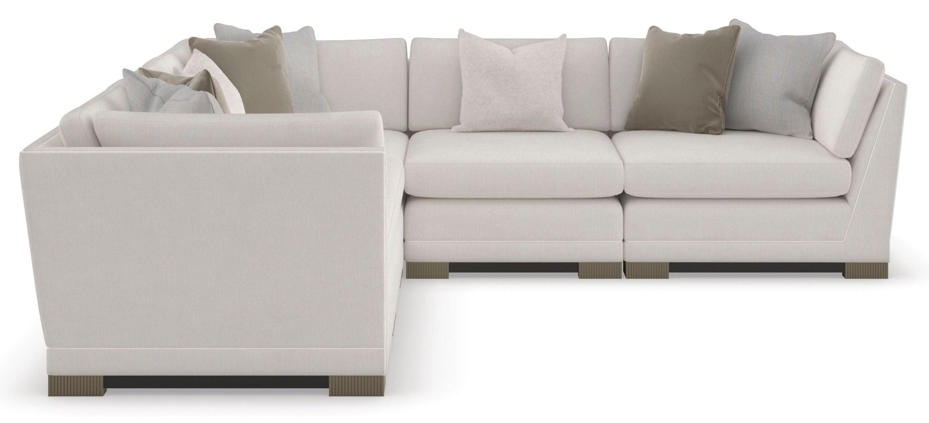 Caracole Upholstery Deep Retreat L-Shaped Sectional