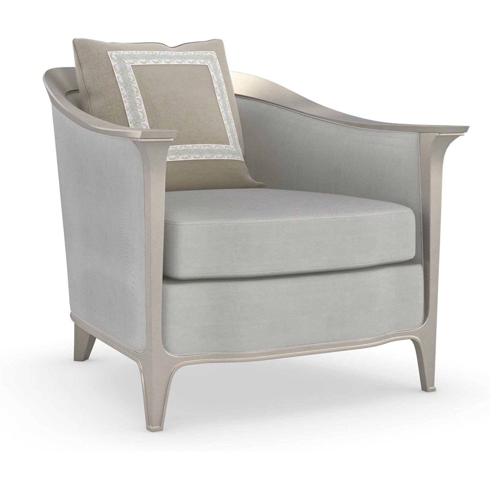 Caracole Upholstery Eaves Drop Accent Chair INV