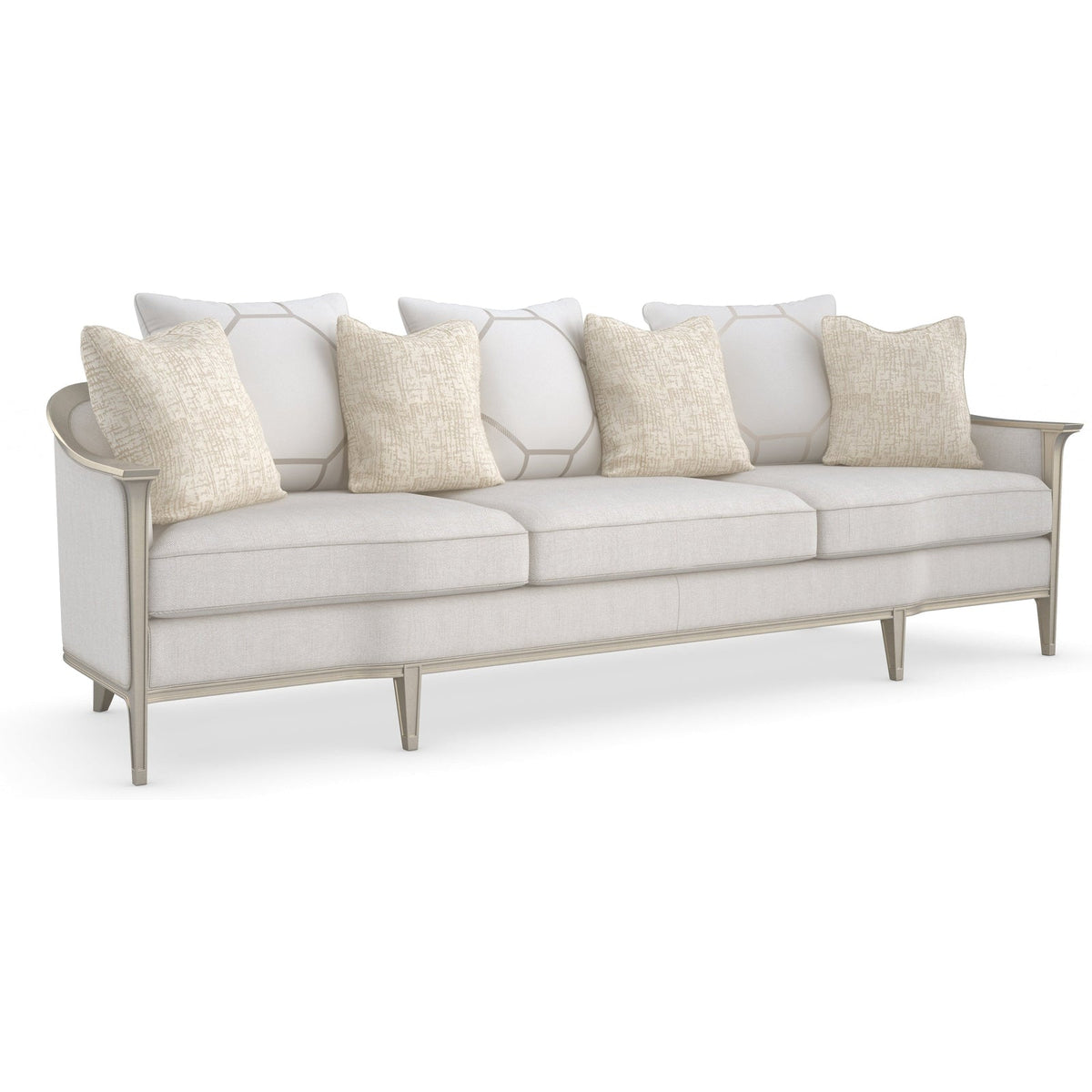 Caracole Upholstery Eaves Drop Sofa 110