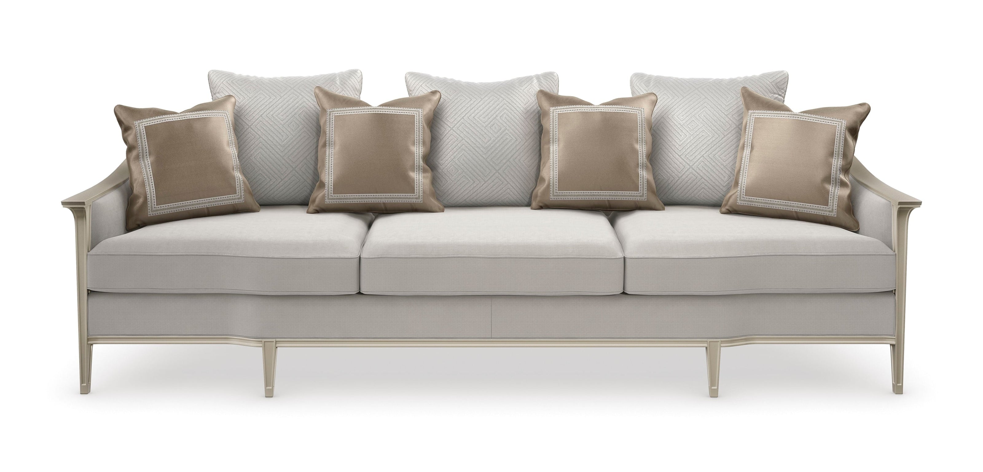 Caracole Upholstery Eaves Drop Sofa 110