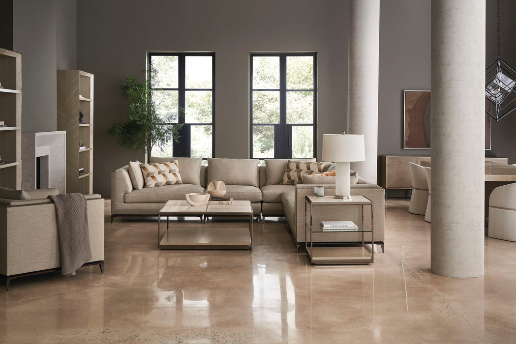 Caracole Upholstery Archipelago L-Shaped Sectional