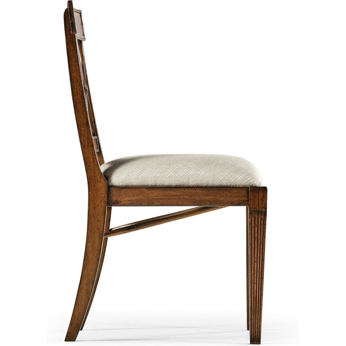 Jonathan Charles Buckingham Curved Back Side Chair