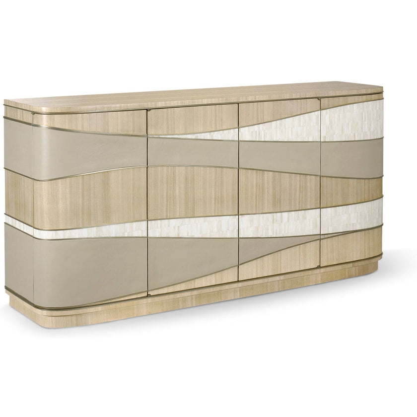 Jonathan Charles Breaker Mixed Media Credenza