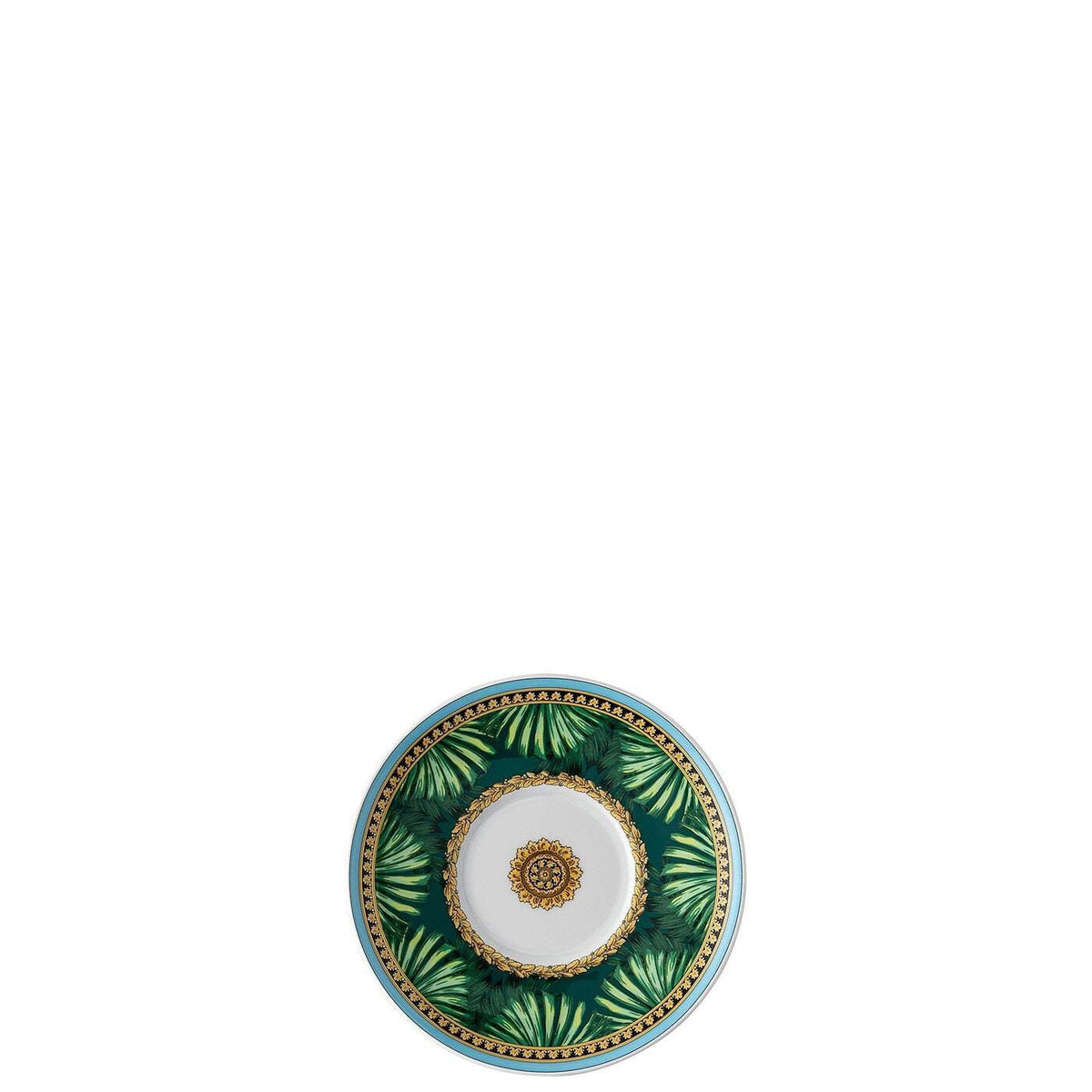 Versace Jungle Animalier Green AD Cup & Saucer