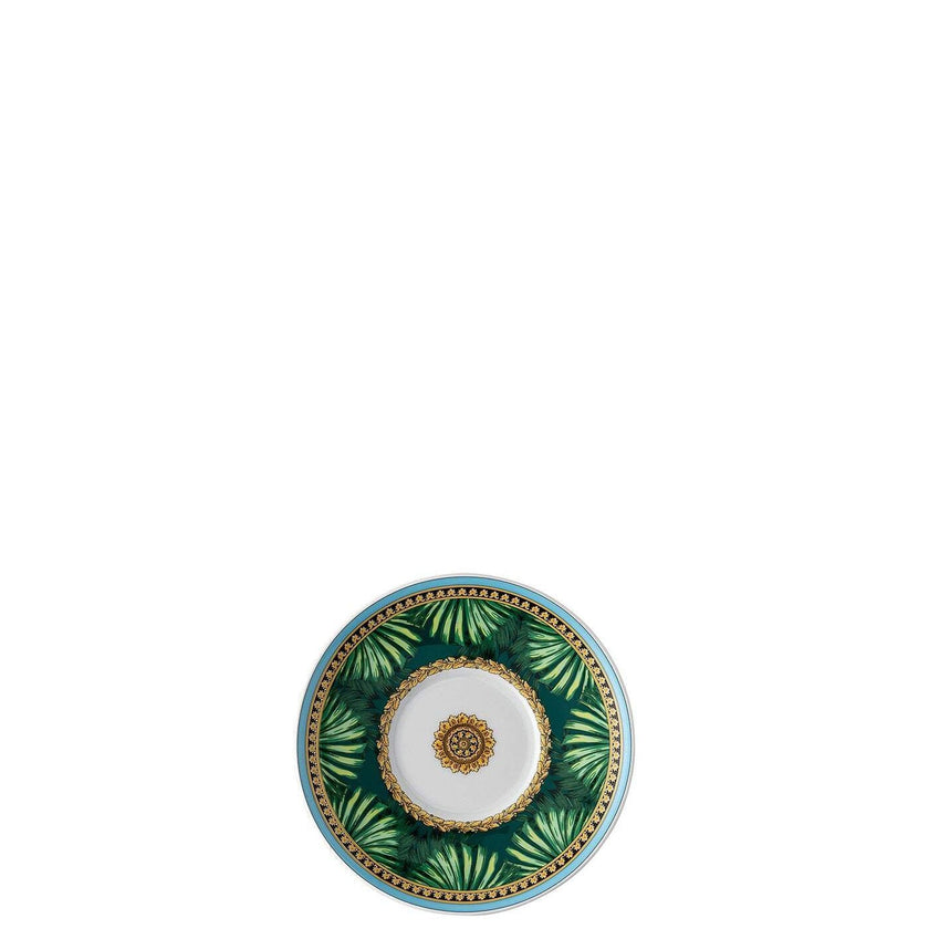Versace Jungle Animalier Green AD Cup & Saucer