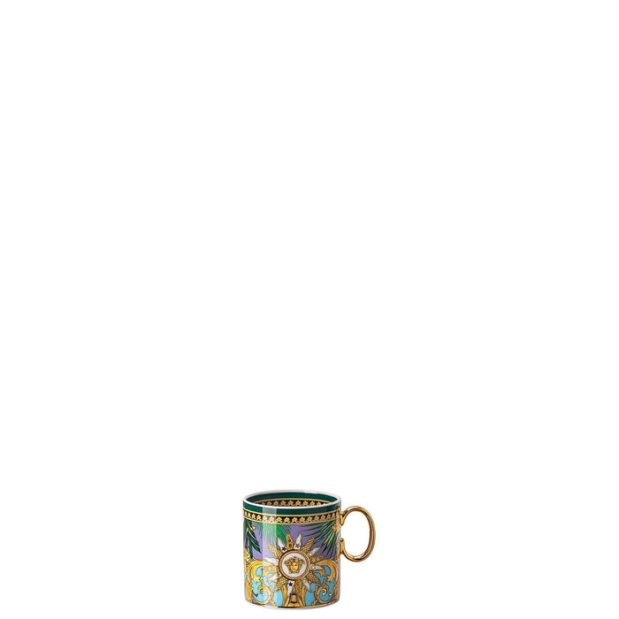 Versace Jungle Animalier Green AD Cup & Saucer