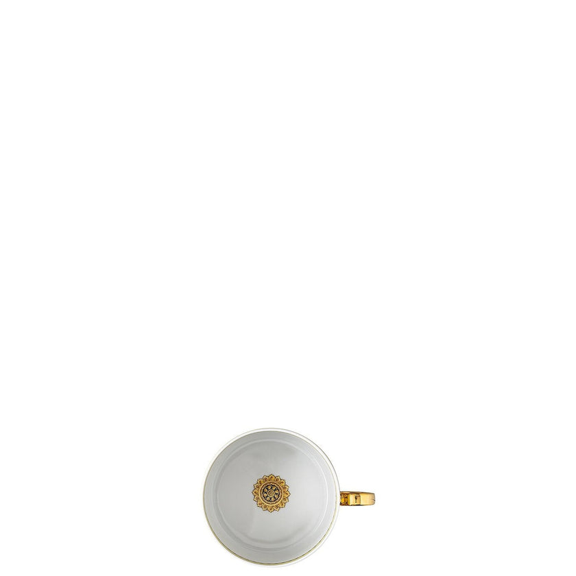 Versace Jungle Animalier Yellow Tea Cup & Saucer