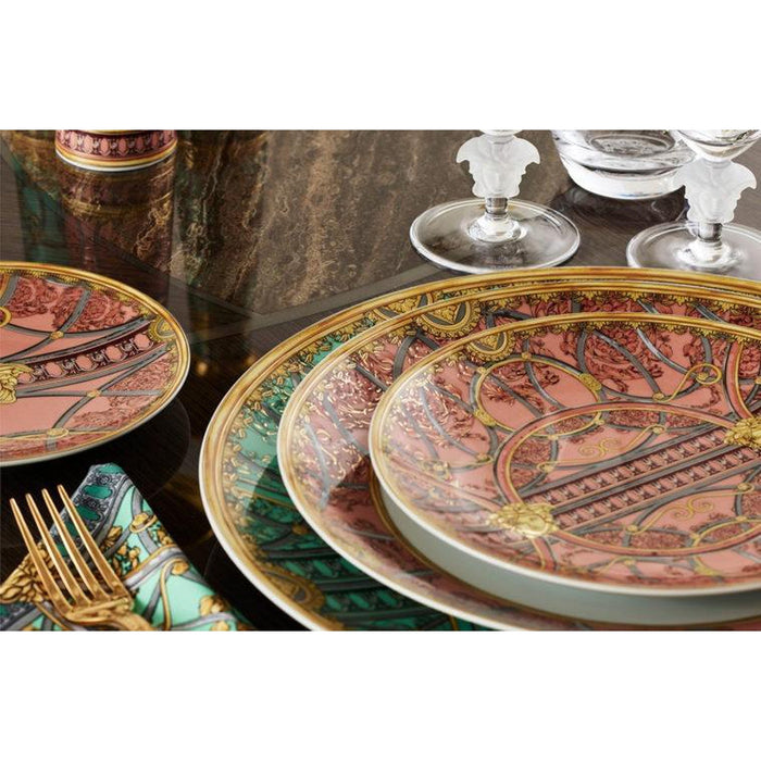 Versace La Scala del Palazzo Rosa Dinner Plate