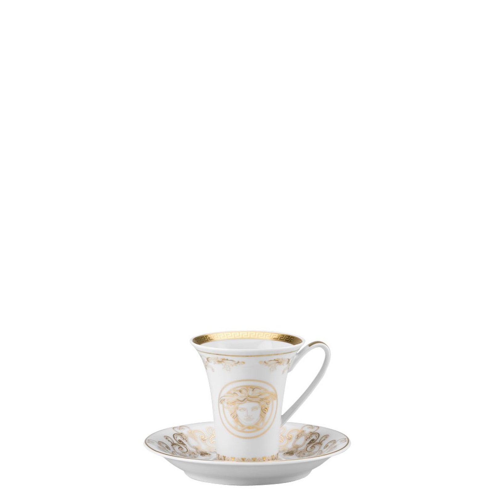 Versace Medusa Gala Gold AD Cup & Saucer