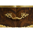 Jonathan Charles Mahogany & Gilded Nightstand